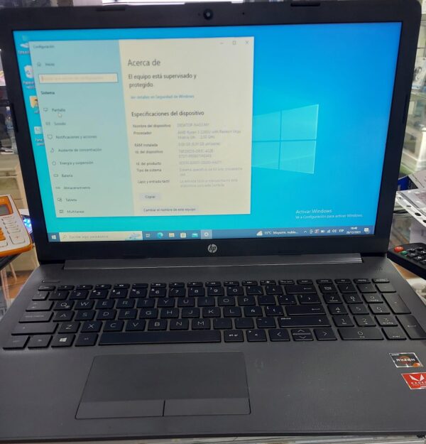 LAPTOP Hp RYZEN 3 2.5 GHZ - Imagen 2